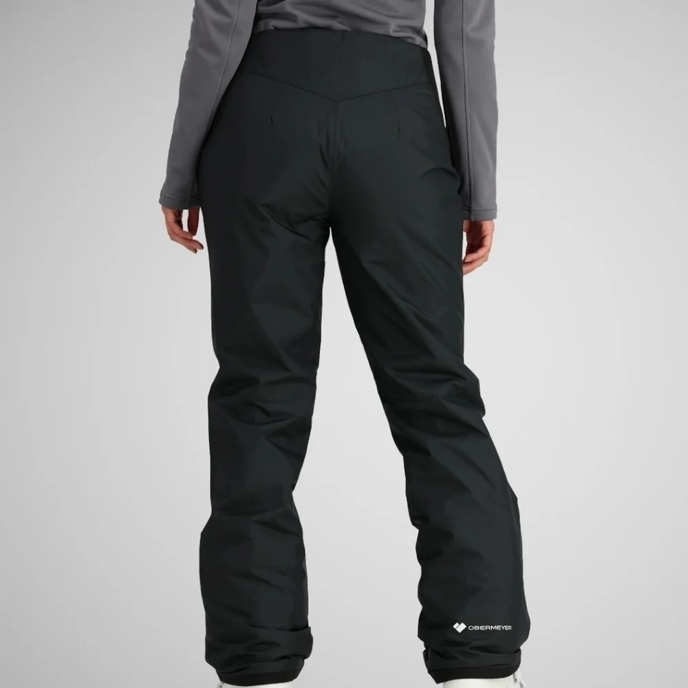 Obermeyer Women’s Sugarbush Pant Black New Size 12 Ski Snow Sporty